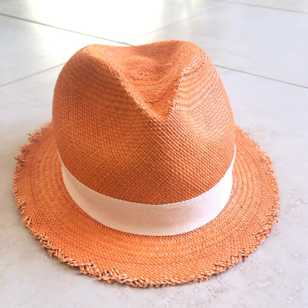 Sensi Ecuador Fedora Hat orange